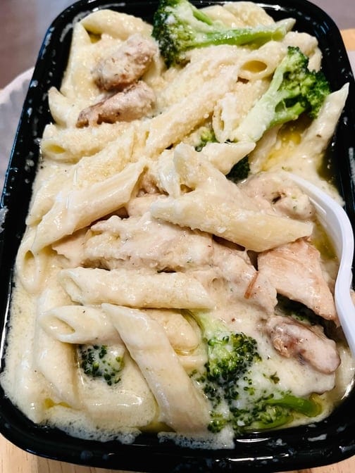 Chicken, Broccoli & Ziti.