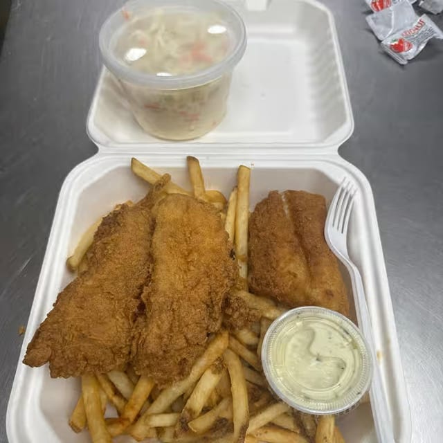 Fresh Fried Haddock.