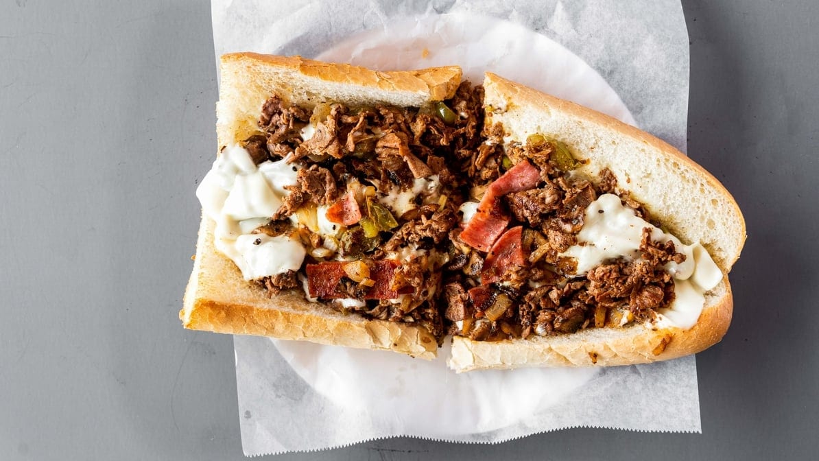 Steak Bomb calzones.