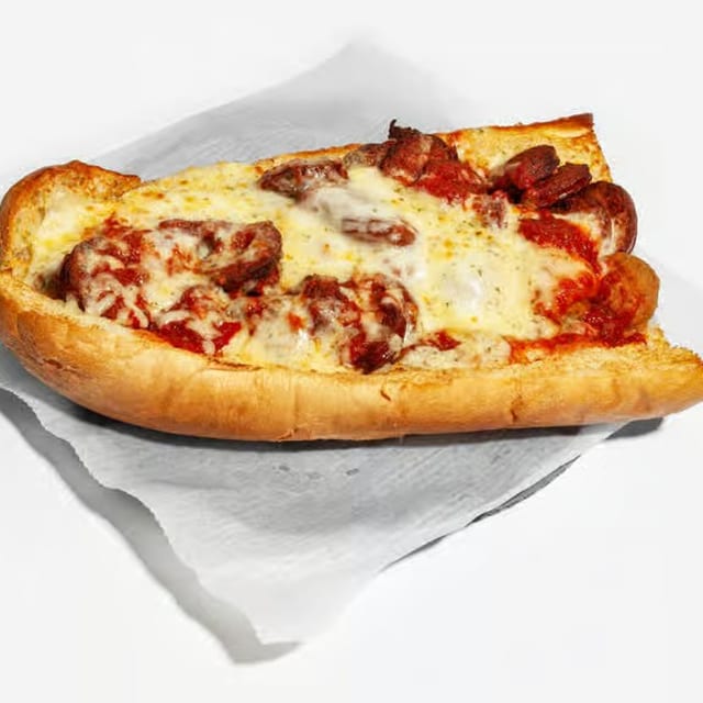 Sausage Parmesan Sub.
