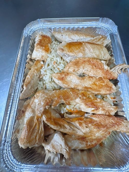 Grilled Chicken Tenders.